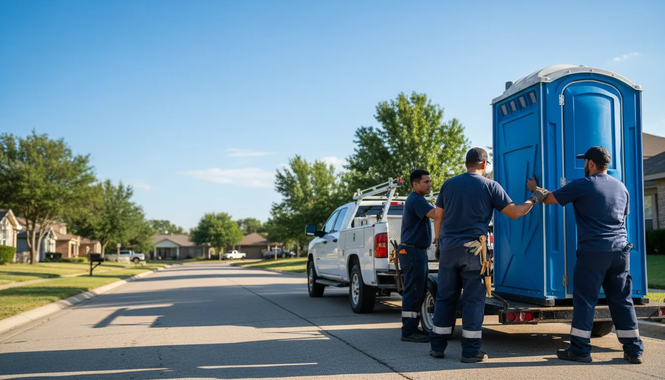 Portable Toilet Rental in Bokchito, OK near me
